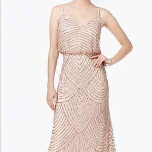 Size 2 Adrianna Pappell blush dress!
